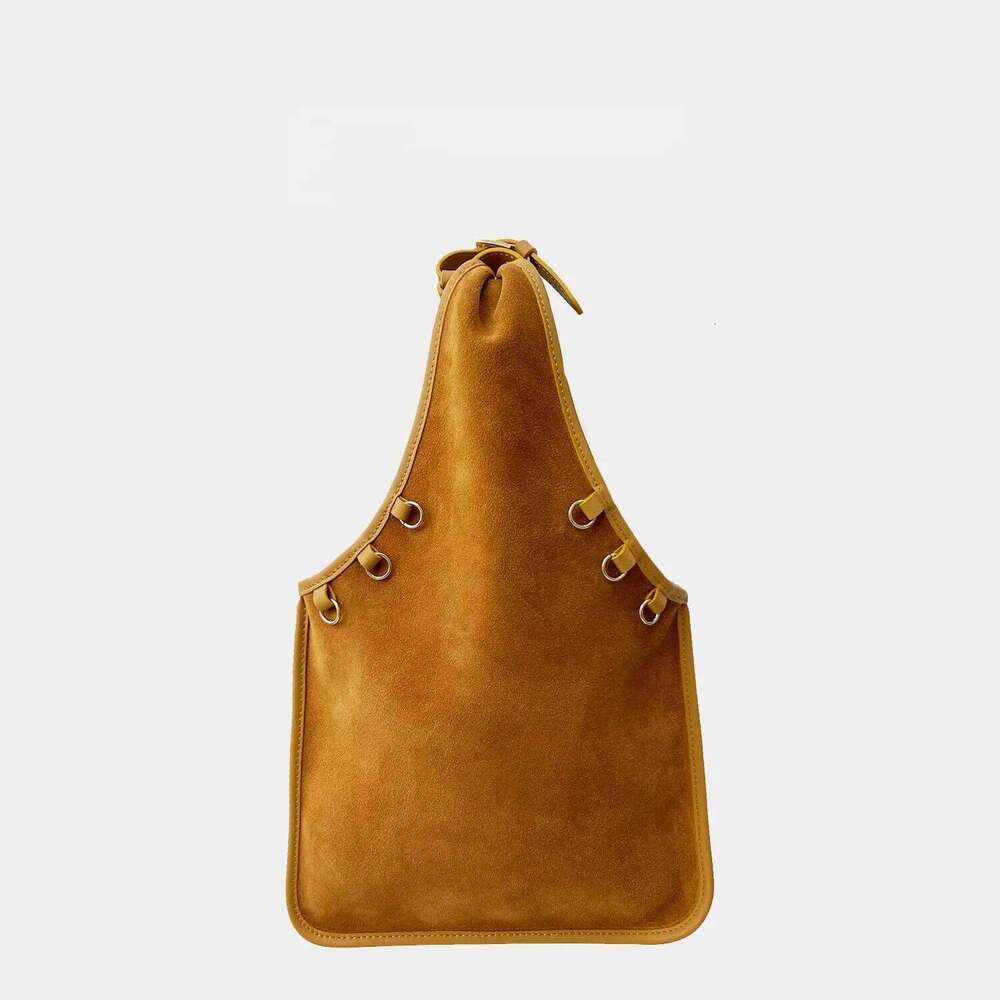 NEW Faux Suede Hobos Bags For Women Designer Handbag And Purse 2025 New In Woven Handle Beading Tassel Shoulder