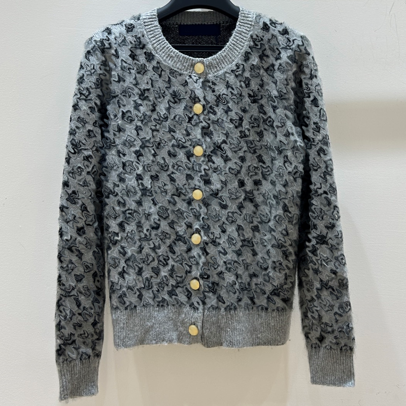 (Order by pic in opt, not by desc)Designer Sweater Women Luxury Cashmere Sweaters Autumn Winter Cardigans Inner Cloth Button Clothes Top Soft Sweaters