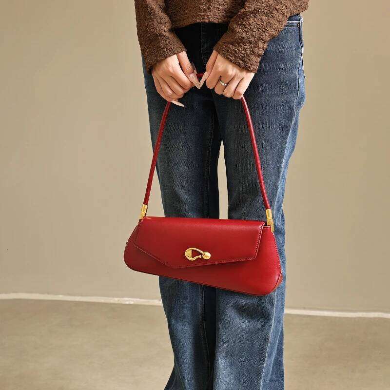 Korean Style Retro Lock Clutch Underarm Bag For Women Gilrs Versatile Single Shoulder Crossbody Small Square Phone Bags Suotong1027