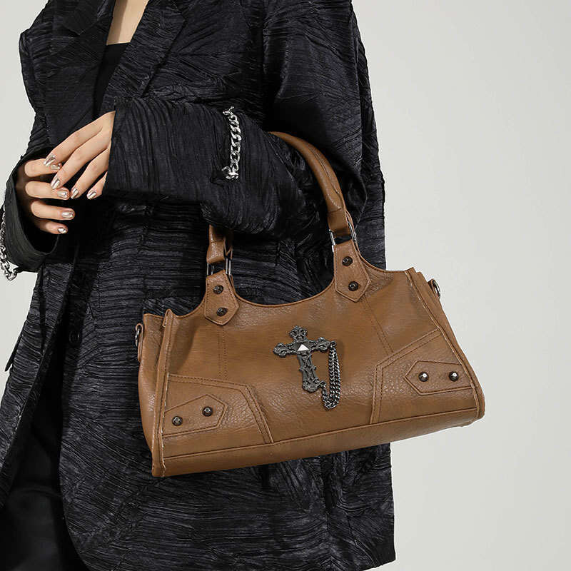 Niche Motorcycle for Women Crossbody New Trendy Underarm High-end Shoulder Bag