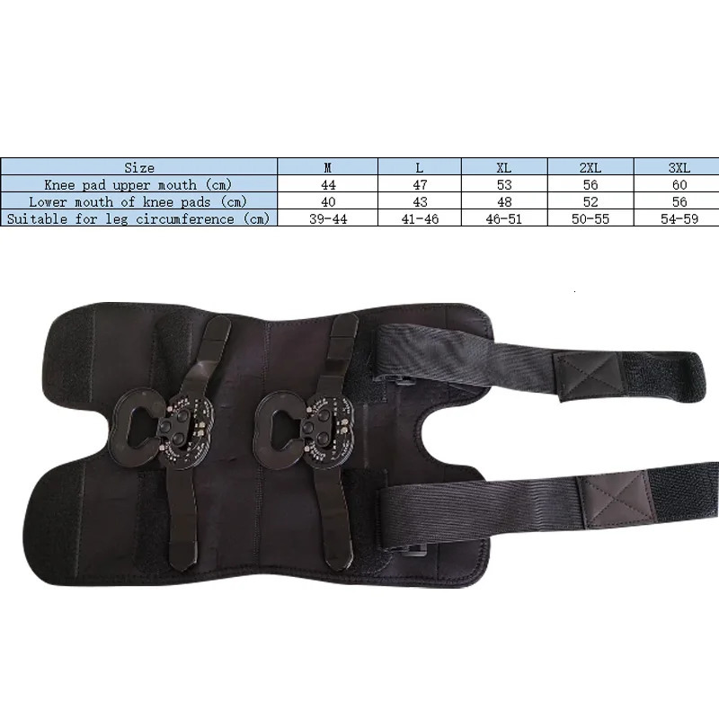 Hinged Knee Brace Adjustable Knee Support with Side Stabilizers of Locking Dials for Knee Pain Arthritis Acl Pcl Meniscus Tear 251023
