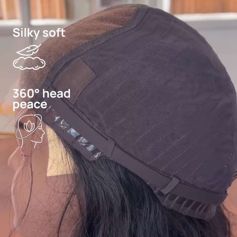 Nadula 5X5 HD Blendaway Glueless Water Wave Wig - Pre-Plucked, Bleached Knots, Invisible Lace Front, 180% Density, Natural Look For All Light Beige To