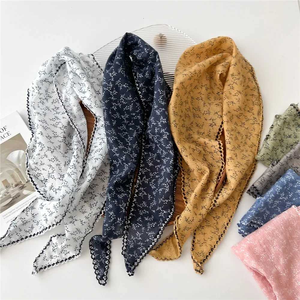 Simp Floral Scarves Triang scarf Summer Outdoor Neck Sun Protective Scarf for WanW251027