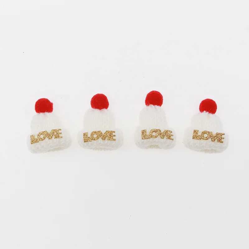 1020pcs 3545cm Mini LOVE Knitted Hat Christmas Decoration Festival Celebration Decor Gift Hat Hairpin Accessories Small HatW251027