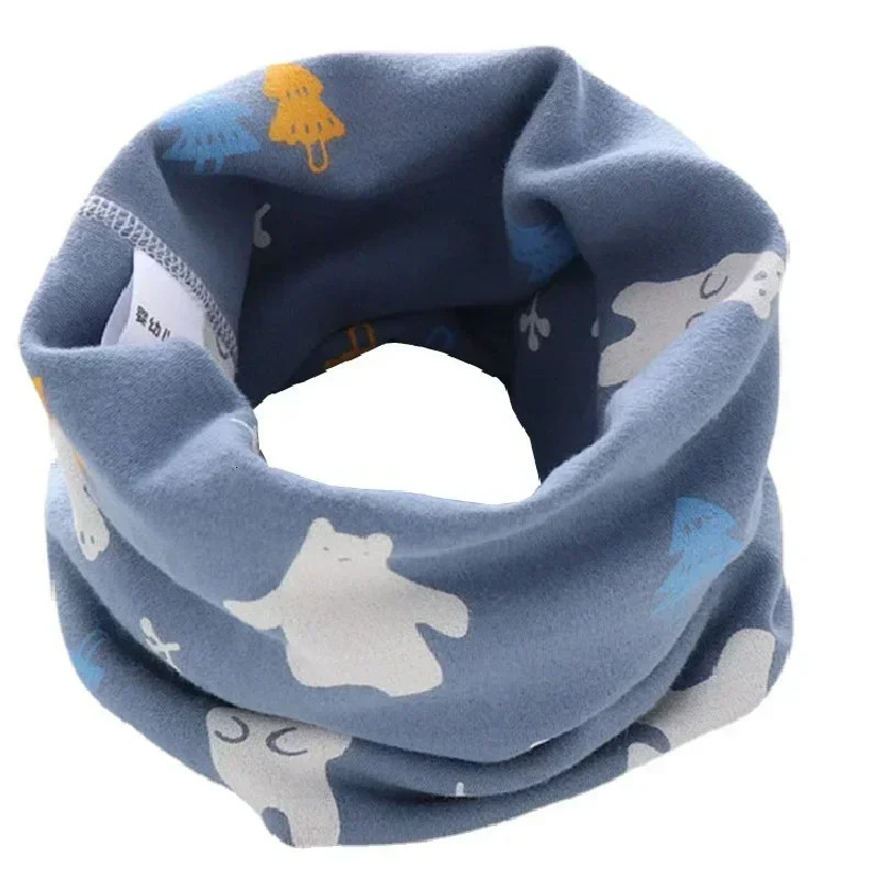 Fashion Baby Muffler Cotton Scarf for Girl Boy Autumn Winter Spring Children Scarf Kids Neckerchief Toddler Neck Collar Scarf 251027