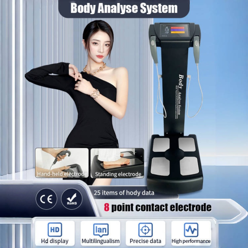 New Best-selling Intelligent Professional Hand-held Body Muscle Measurement Weight Body Fat Precise Data Gym Body Fat Aanalyzer