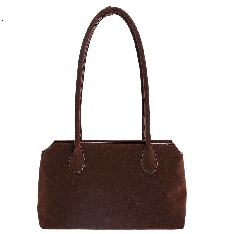 Free shipping designer bag Large Capacity Simple Tote Boston Bag for Women Autumn New Versatile Matte High-End Feel Single Shoulder Underarm Bag