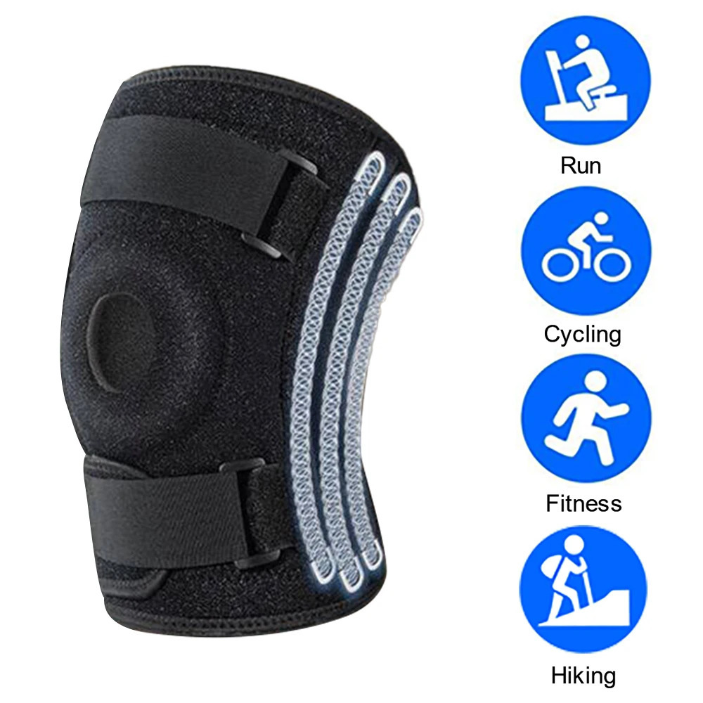 1pc Plus Size Knee Brace for Women Men Adjustable Extra Large Knee Support Brace for Meniscus Tear Arthritis Pain Compression 251023