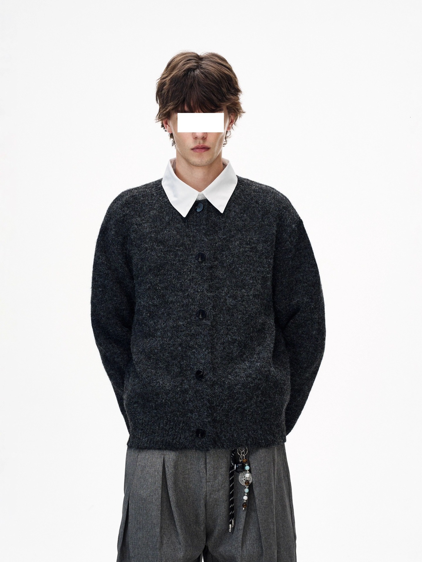 New Unisex Knitted Designer Sweater Sweater For Men High-end Street Fashion Loose And Lazy Old Money Style Design Men's Cardigan With Buttons