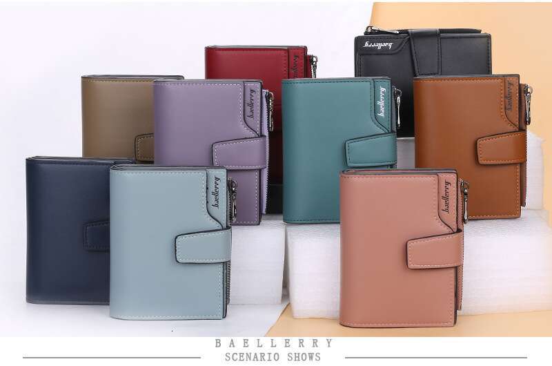 Wallet Women's New Zipper Vertical Coin Purse/Fashion Short Card Holder Purse