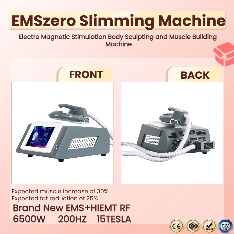 EMSzero Neo RF EMS Sculpt Body Sculpting And Muscle Building Weight Loss Slimming 200HZ 15Tesla Machine Electromagnetic Muscle Stimulator