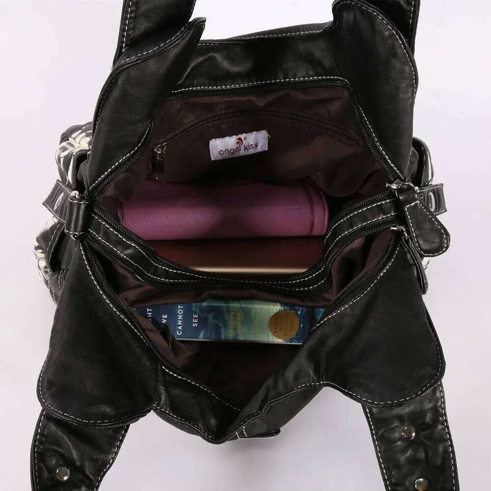 Women Handhag Designers Bags Vintage Fashion Shoulder Bags Female Top-Handle Tote Bag Large Purse