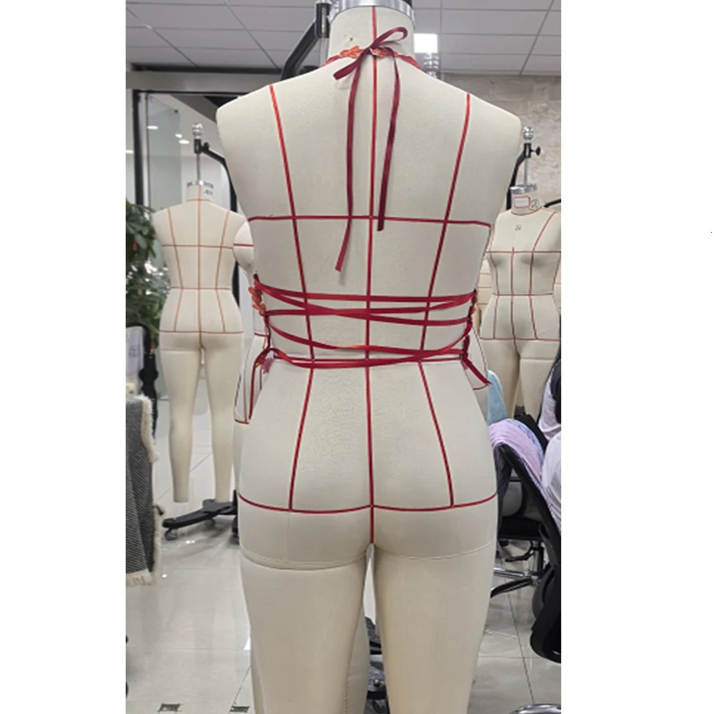 Women y2k Sleeveless Mesh Sheer Halter Tops Summer Floral Embroidery VNeck Backless Bandage Aesthetic Grunge Cami Party Tops 251027