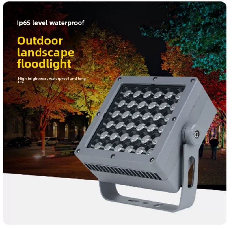 Outdoor LED Spot Light for Building Columns, Waterproof Landscape Lighting Fixture for Architectural Decoration