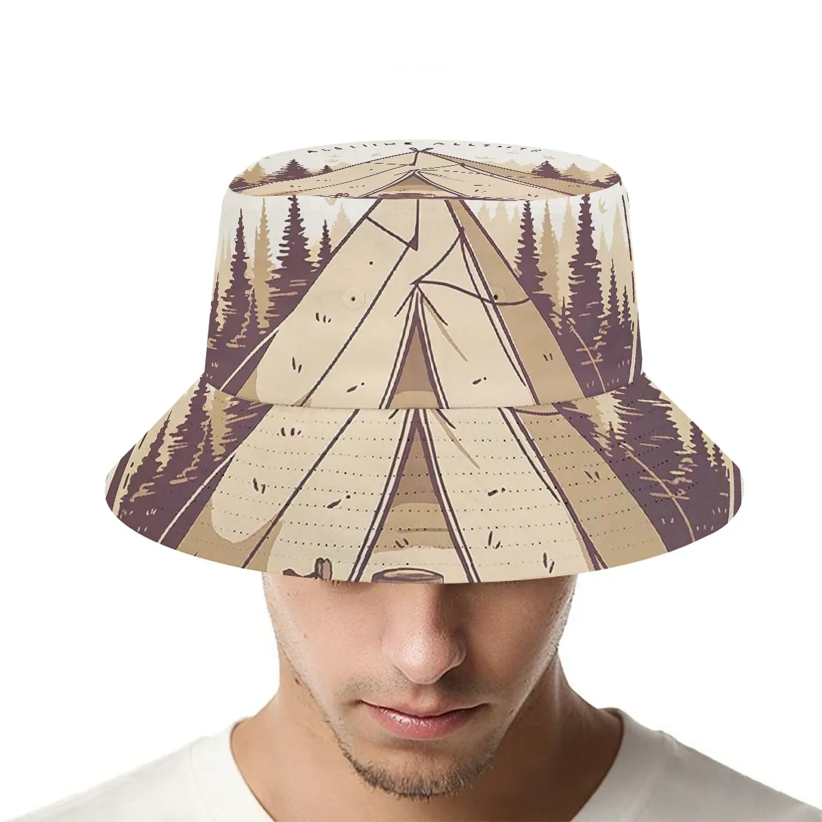 DHgatepod Kids & Adults Bucket Hat - 100% Polyester Lightweight Sun Protection for Outdoor & Casual Wear