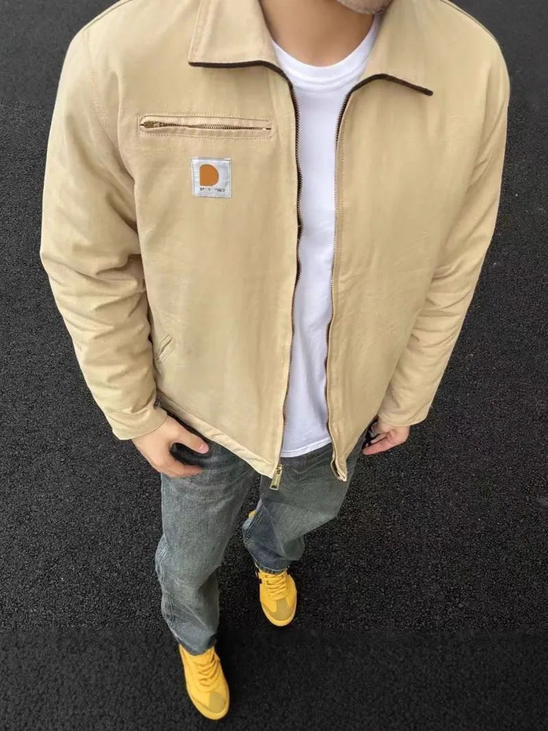 Carharretss Jacket new puffer jacket mens jackets Carharretshoddie designer mens designer jacket top quality 100% cotton coat mesh lining work jackets