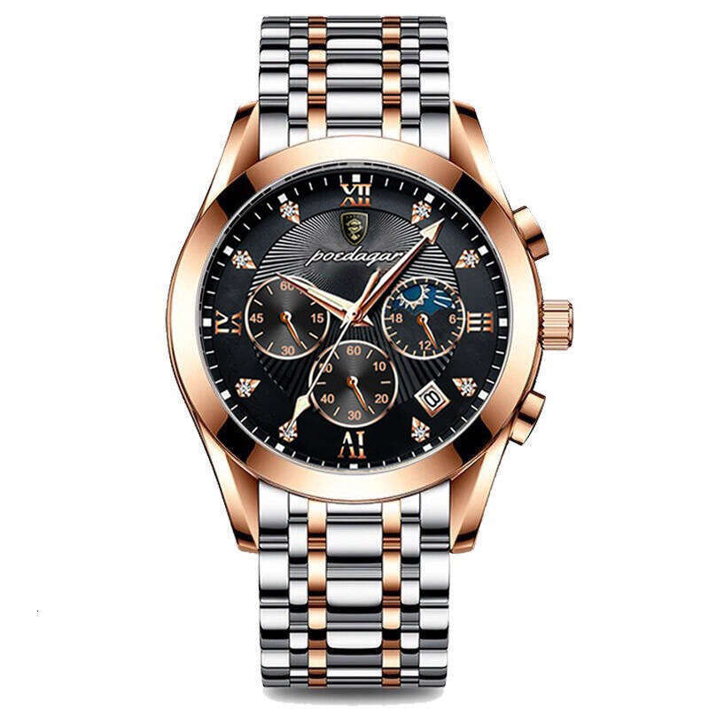 New Waterproof Luminous Men's Watch Student Fashion Trend Calendar Style