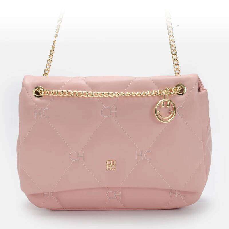 CH Exquisite Crossbody Brand Fashion Smiley Face Accessories Design 2025 New Trend Women's Chain Bag