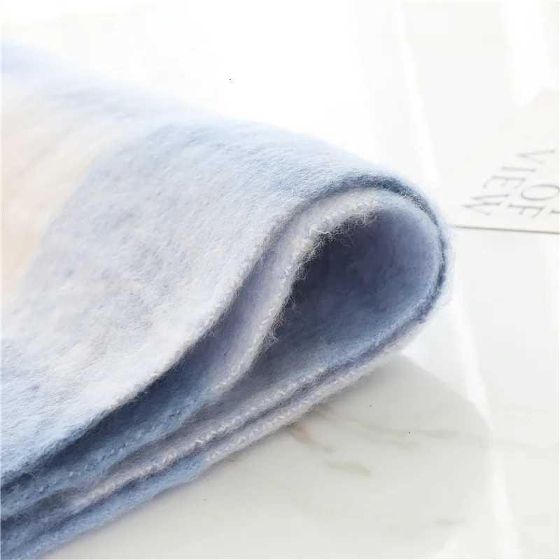 Autumn Winter Luxury Wen Scarves 24038cm Men Thickening Warm Scarf Plaid Tassel Shawl Cashmere Imitation Fashion WrapW251027