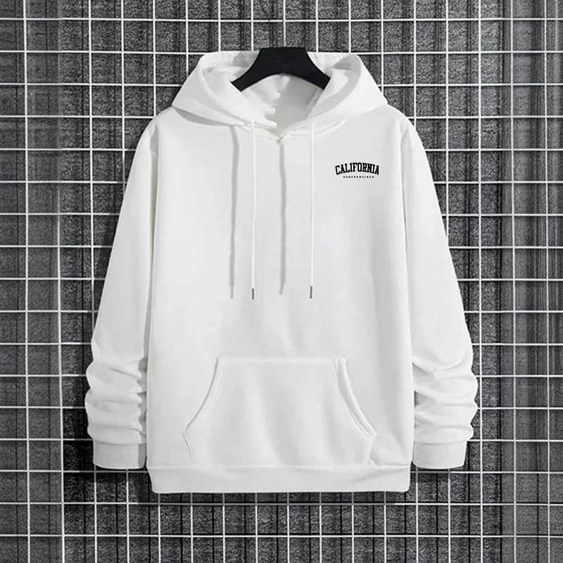 Mens Hoodie Fall Winter High Grade Warm Sweatshirt Male Daily Casual Fashion Pullover Outdoor Gym Fitness Sporty Top W251027