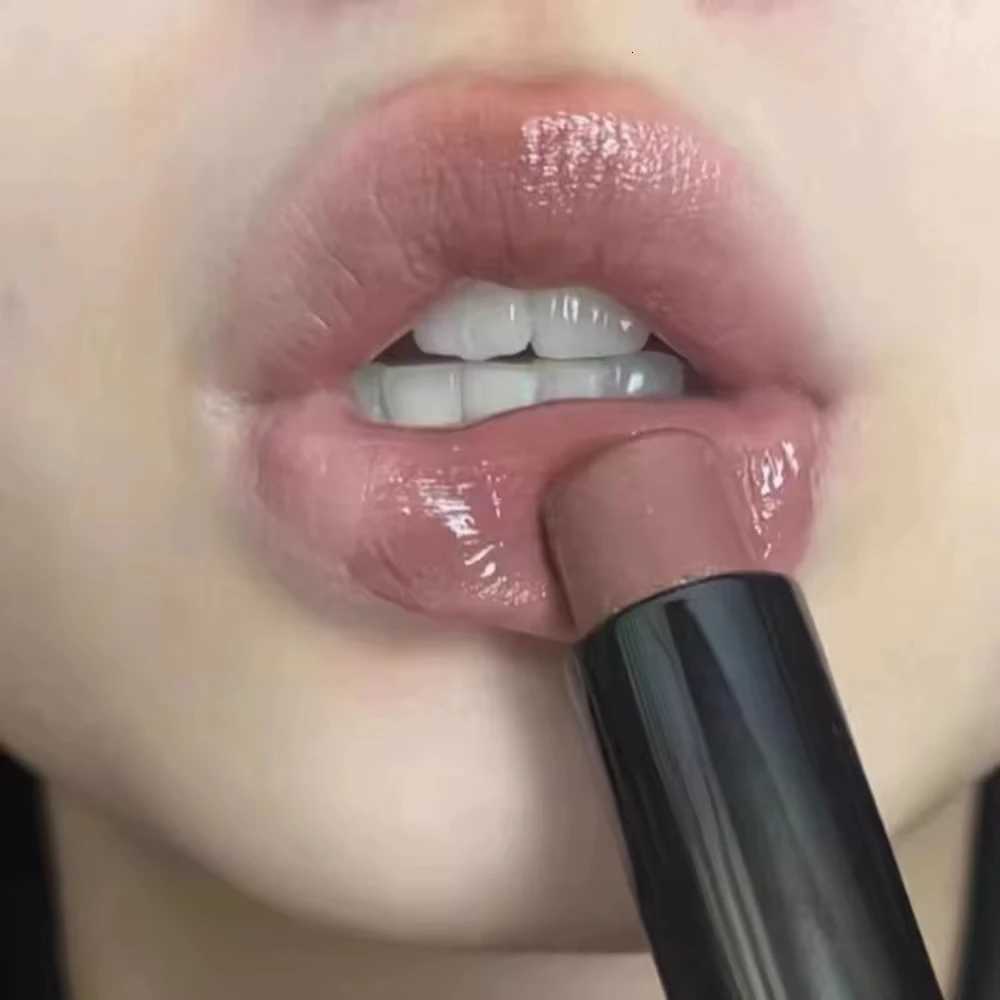 Low Saturation Mirror Finish Solid Lip Gloss Moisturizing Nude Lipstick Natural Lip Tint Russet Color Lip Makeup Cosmetics W251027