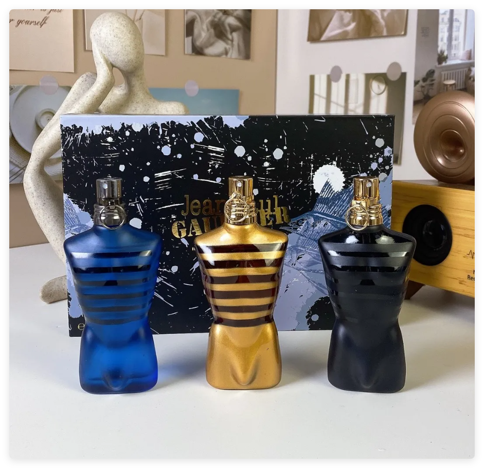 New Perfume Gift Set Men Women Cologne Fragrance 40ml 3PCS EDP EAU De Parfum Brand Perfum Long Pleasant Fragranc Gifts fast ship