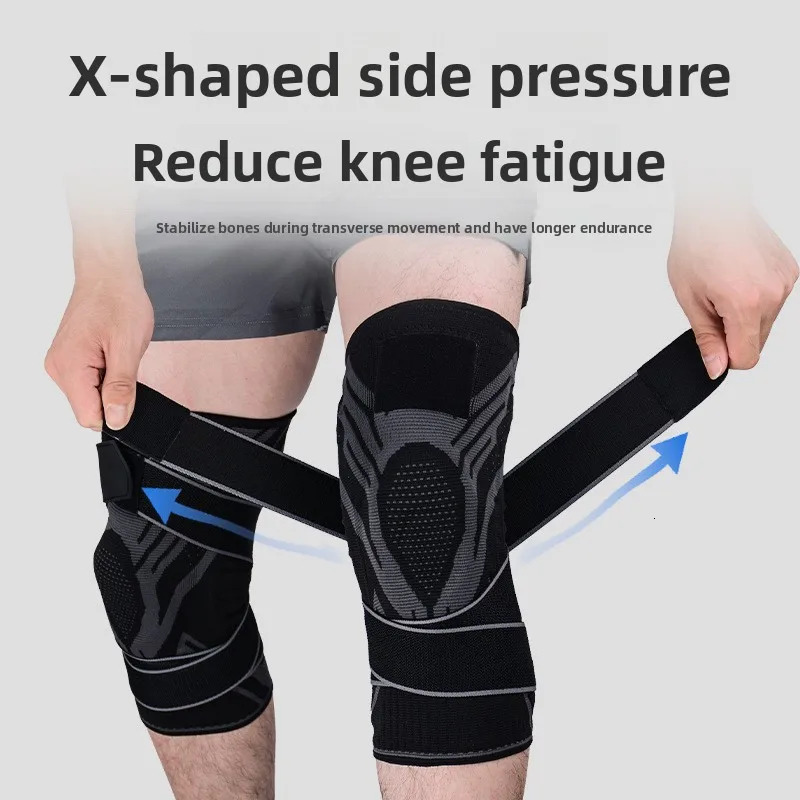 Knee pads for mens summer running thin knee joint protection cover badminton and basketball protective gear 251023