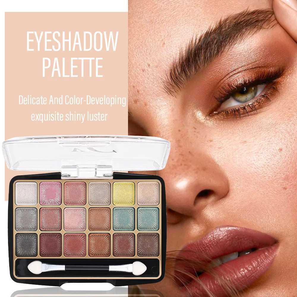 18 Colors Matte Eyeshadow palette cheap makeup Korean cosmetics Eye shadow Highlighter Long Lasting luxury makeup for womenXJ251027