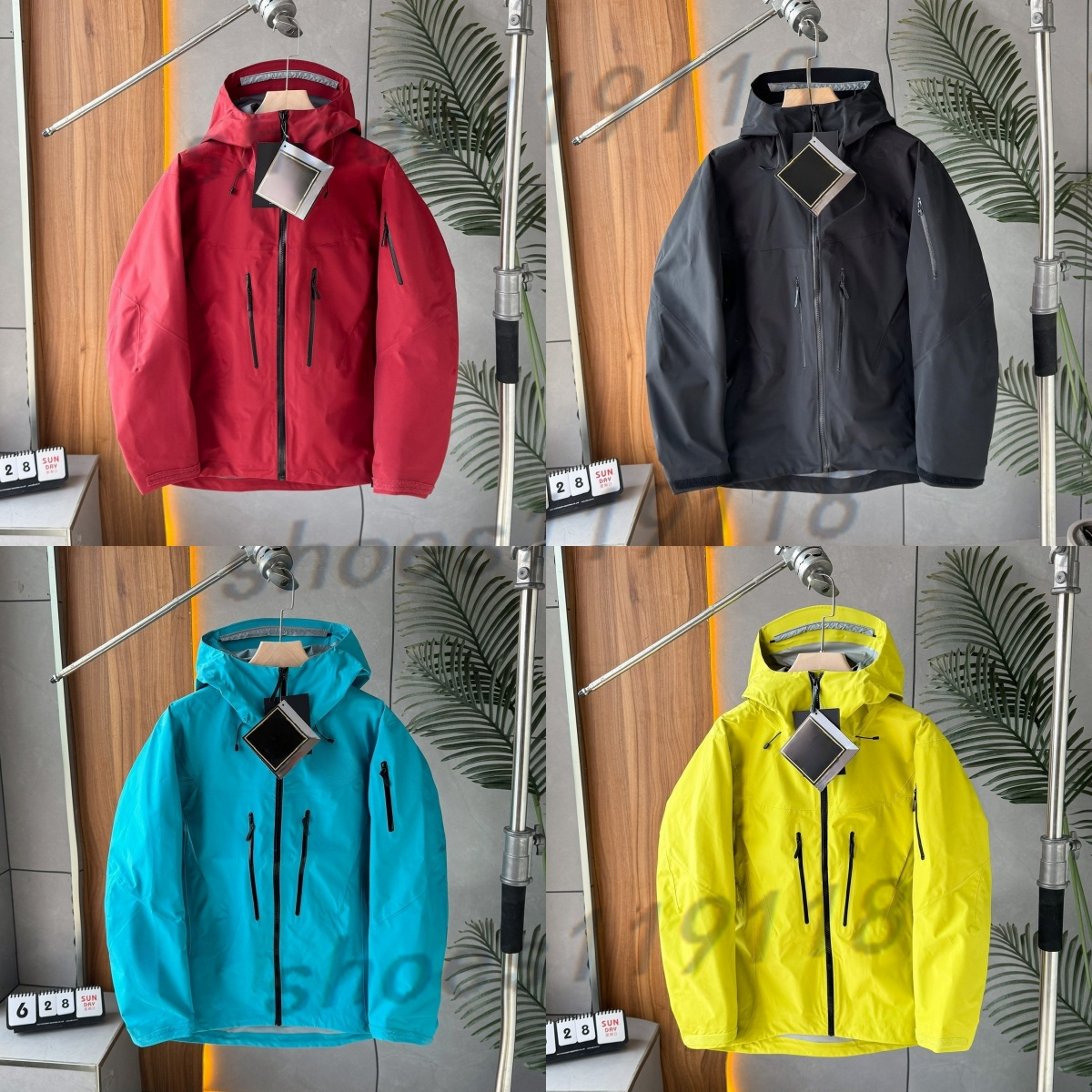 Men Jacket Designer Three Layer Outdoor zipper jackets Waterproof warm Jackets For sports Women SV/LT GORE-TEXPROS Jacket Male Casual Lightweight Hiking Jacket