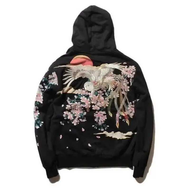 American Y2K New Fashion Trend Fleece Padded Zipper Hoodie Women Street Hip Hop Joker Loose Sweatshirt Couple Casual Punk Hoodie W251027