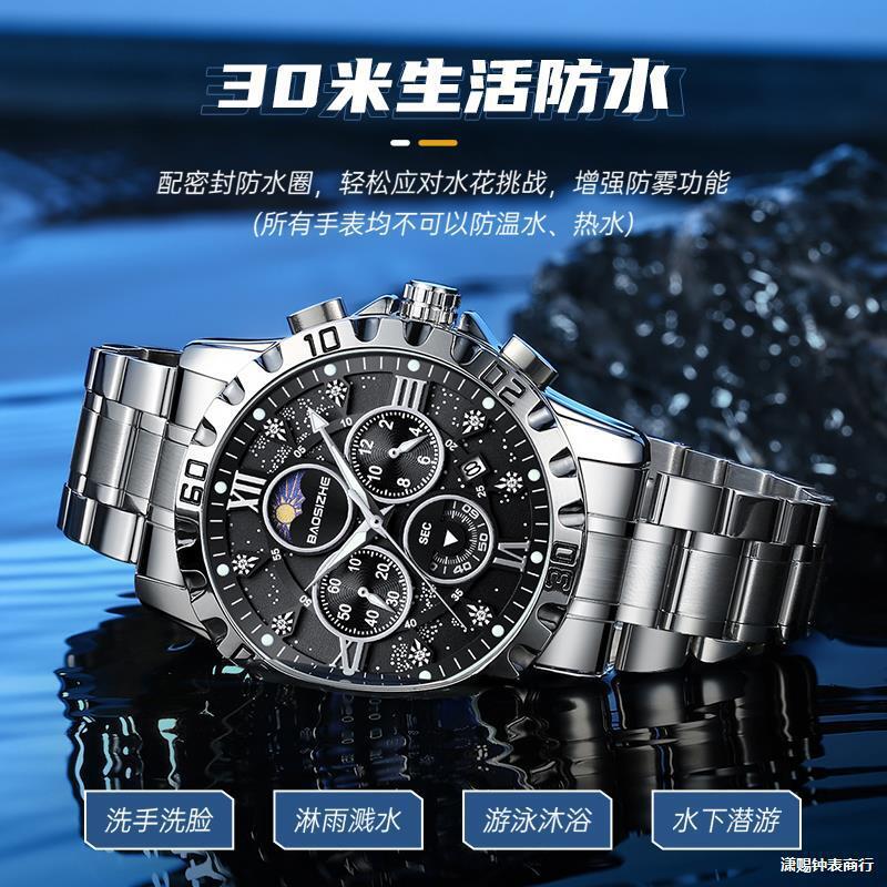 Designer Watch Men's Mechanical Watch Full Swiss Brand Luxury Waterproof Luminous Day Date Men's Automatic Quartz