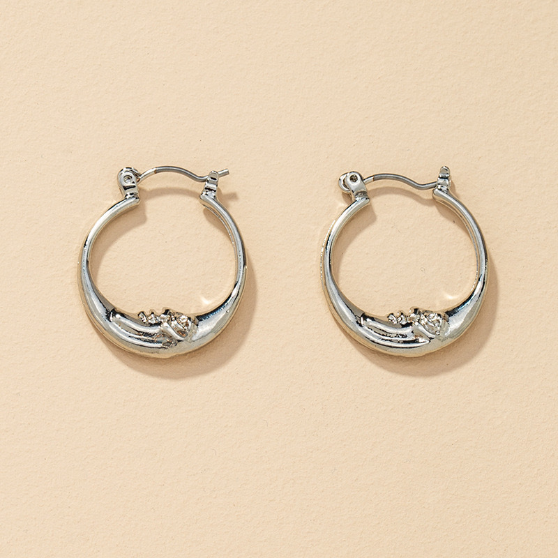 Earrings for women Bohemian style moon earrings personalized fashionable hollow out design luxury earrings birthday gift free shipping Designer earrin