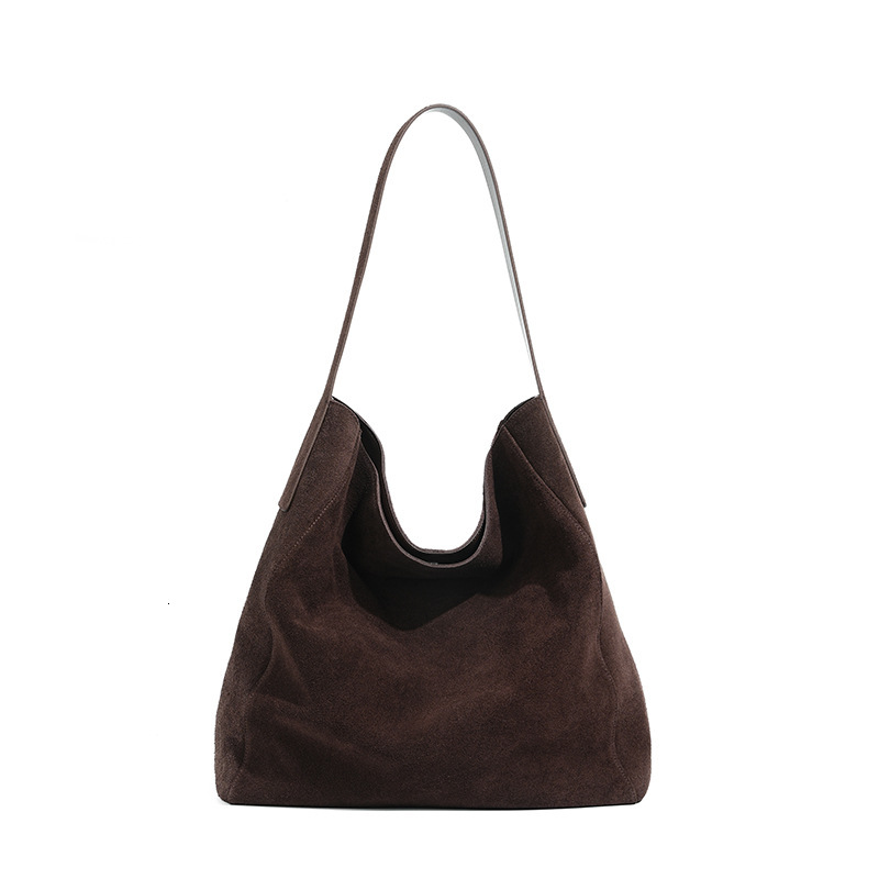 Designer Women's Autumn/Winter New Suede Underarm Handbag Fashion Large Capacity Shoulder Bag