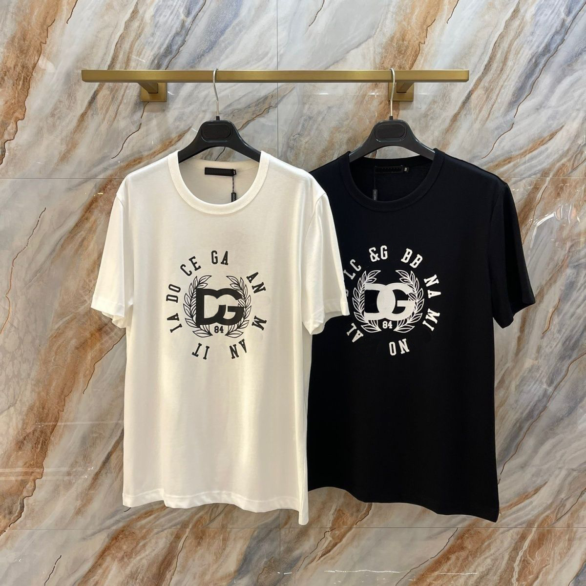 Designer T-shirt Top letter-print shirt Luxury Hip Hop Street clothing for men and women t-Shirts Mens Tees & Polos Men's T-shirts DG