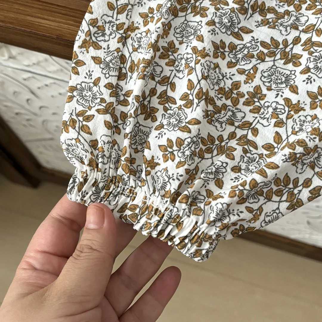 2025 Spring Autumn Thin Children Pants Toddler New Casual Loose Trousers Floral Pants Outer Wear Boys Girls Versatile PantsT251027