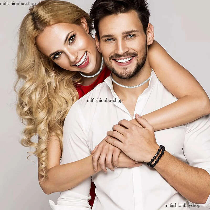 Source Manufacturer Sterling Sier Jewellery Tennis Moissanite Chain