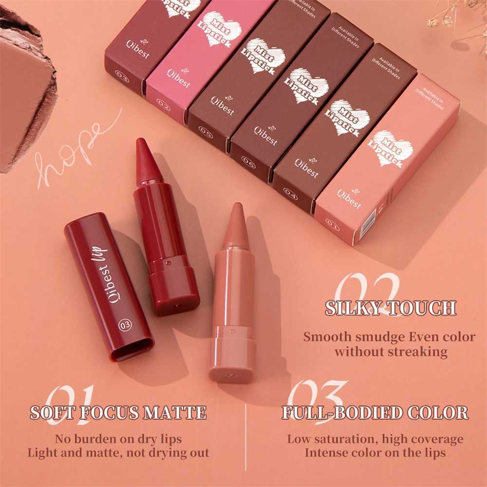 Twist Up Lip Liner Lipstick Pen Multipurpose Powder Blusher Velvet Matte Waterproof Lip Contour Non Stick Cup Lip Rouge Makeup W251027