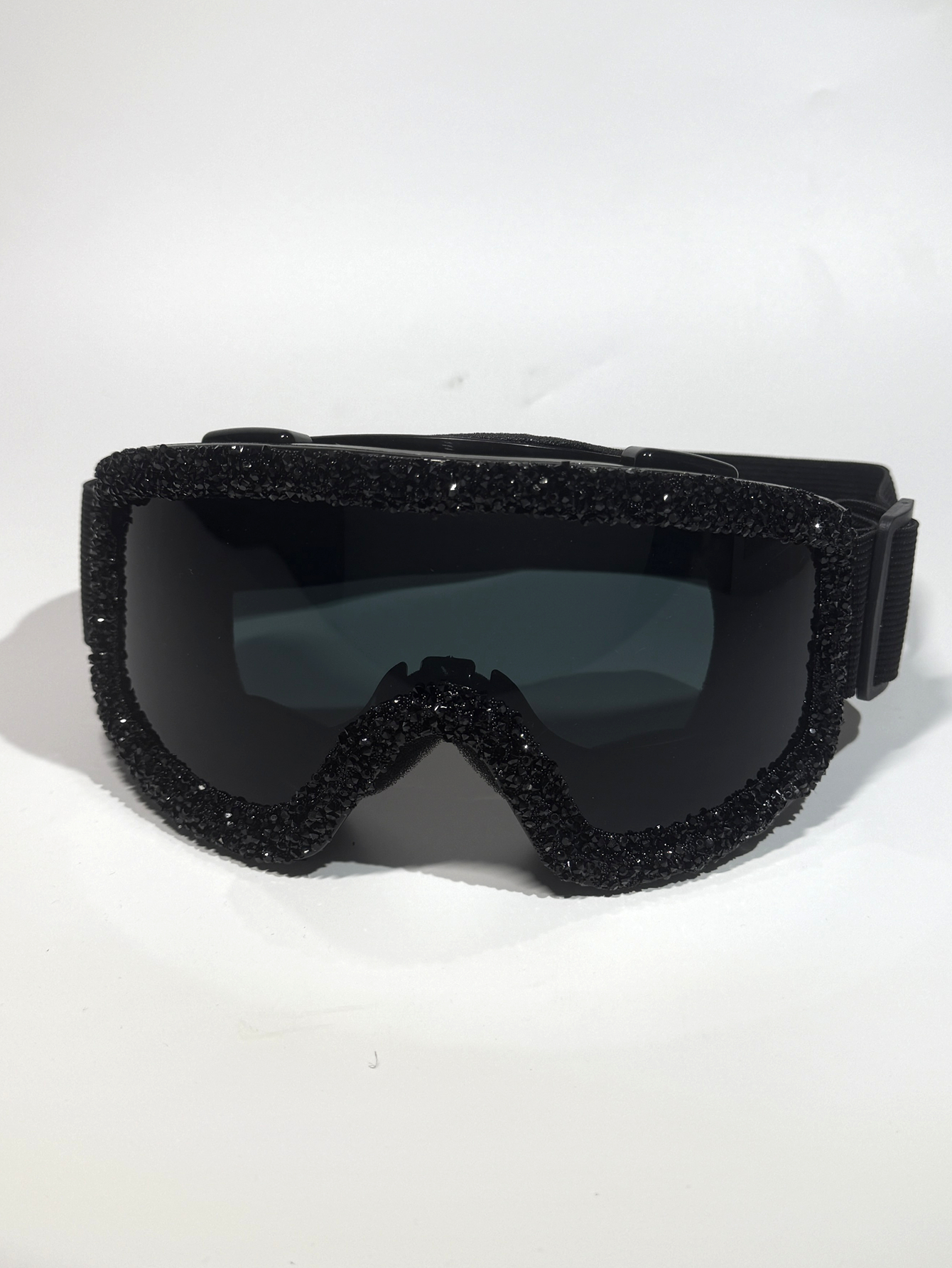 1pc Oversized Ski Goggles for Women - Full-Coverage Protective Fashion Soft-Shell Ski Goggles with Anti-Reflective Coating for ATV, Karting, Off-Road 