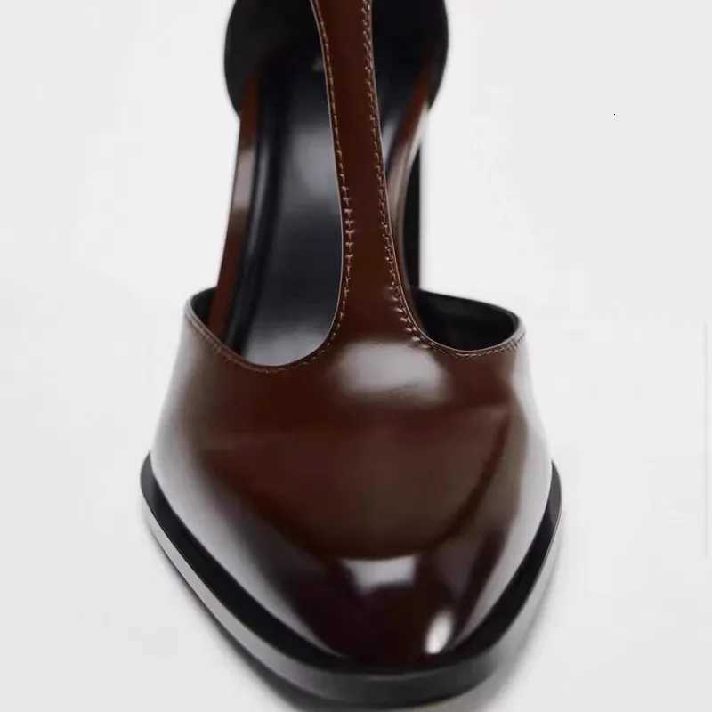 Women High Heels Sandals Large Size Sweet Point Toe Summer Sandals Tstraps Heeled Wedding Shoes Women Sandalias De MujerXJ251027