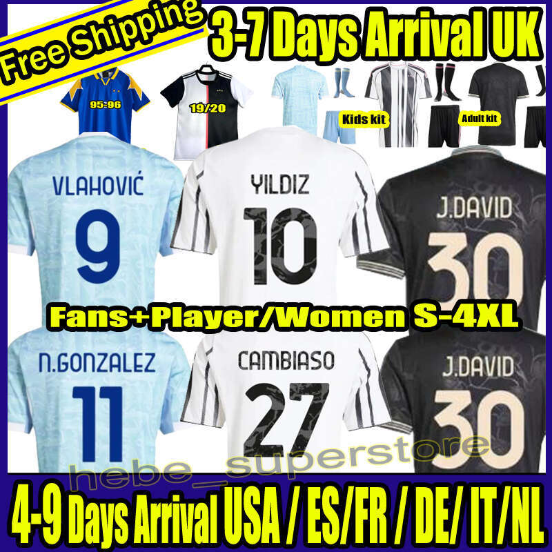 S-4XL 25 26 Locatelli LUIZ soccer jerseys MILIK DIMARIA F.CONCEICAO Yildiz KEAN VLAHOVIC YILDIZ Thuram Kalulu home away football shirt fans Kids Kits men uniforms