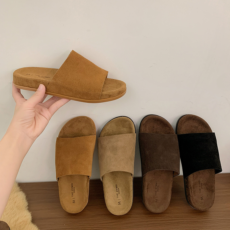 Free shipping Designer Multi-Color Slide Slippers with Minimalist Design Daily Occasion Wear Fashion Stylish Versatile Trendy Slippers