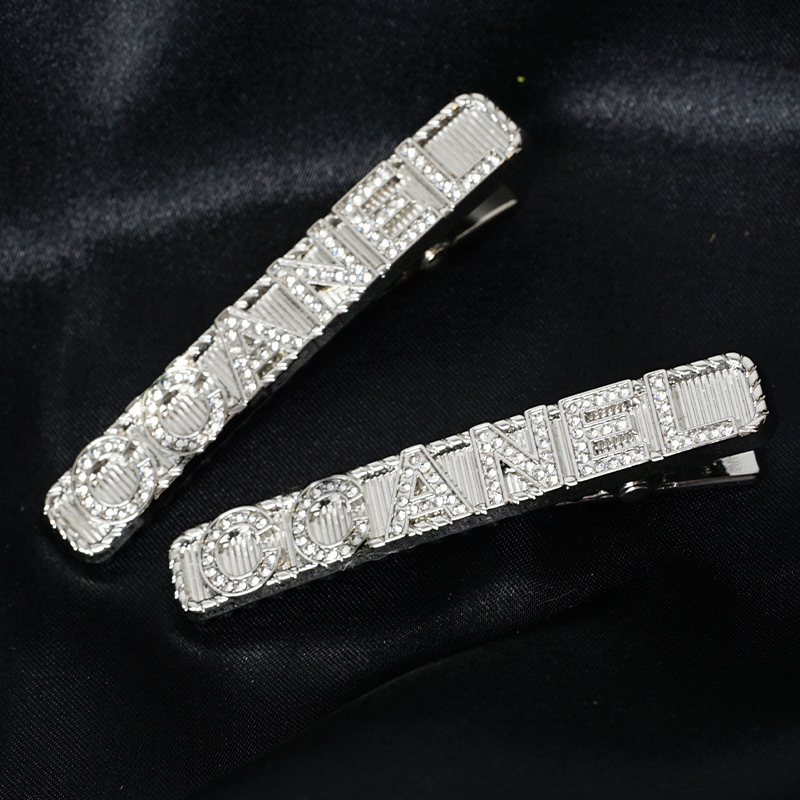 Hair Clips Barrettes 2Pcs/Pair Designer Hair Clips Women Jewelry BB Hairpin Hair Side Clips for Girls Women Gift Hair Accessories