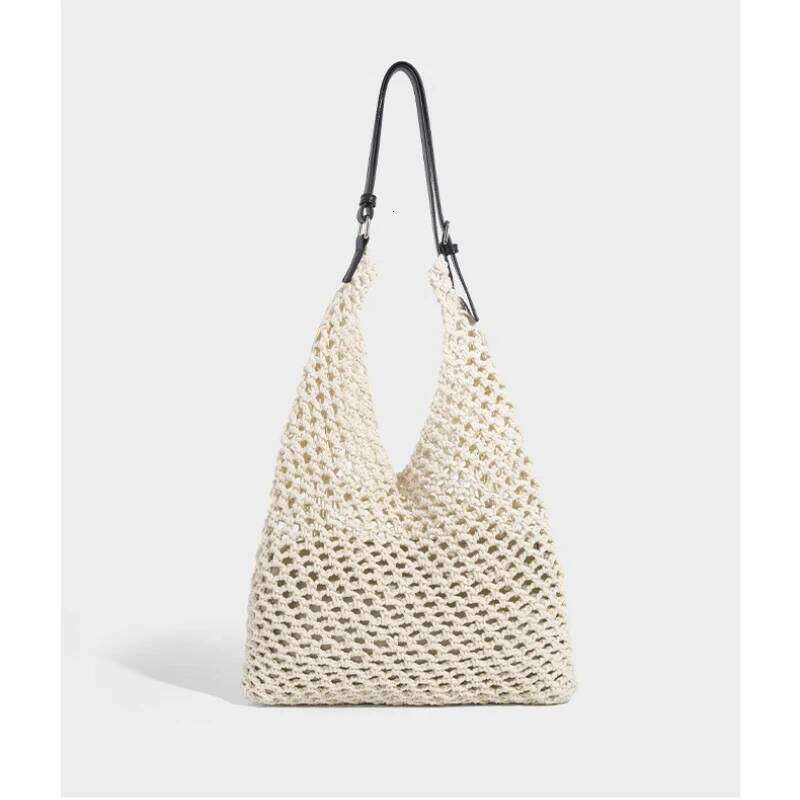 Women Large Capacity Straw Tassel Handbag Totes Hollow Out Shoulder Bags Vintage Travel Beach Bag Shopping Pack 251027