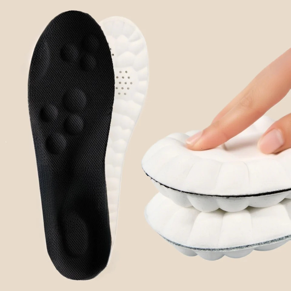 High Elasticity Latex Sport Insoles Soft Shoe Pads Arch Support Ortic Insoles Breathable Deodorant Shock Absorption Cushion251020