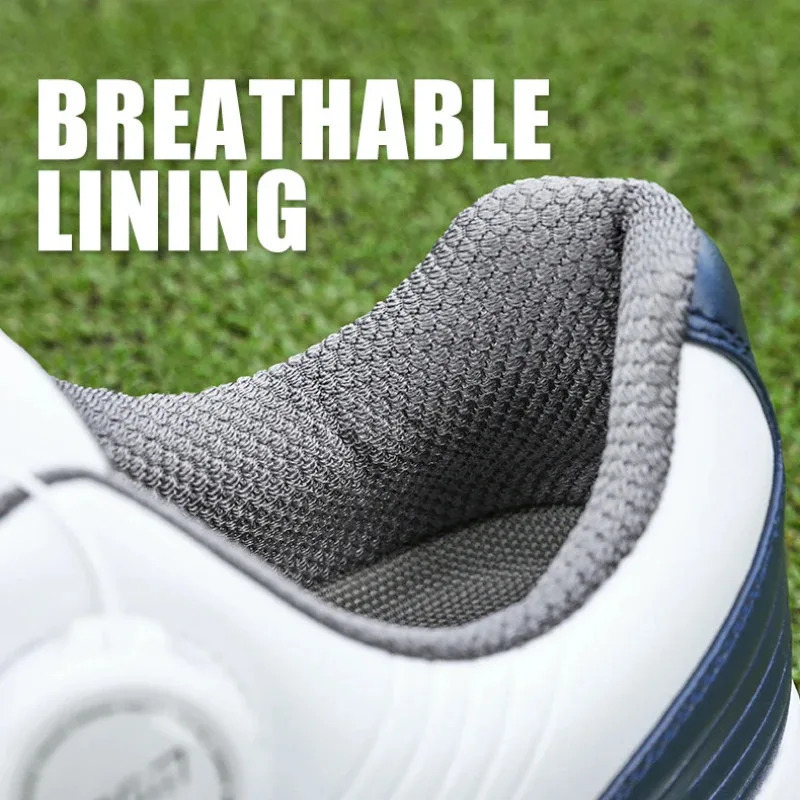 PGM Mens Golf Shoes Summer Knob Lace Waterproof Casual Sports Sneakers XZ359 251023