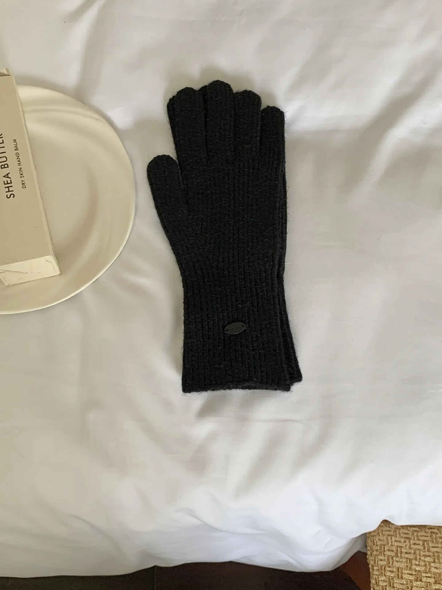 Korean Style Knitted Winter Gloves UltraWarm Soft Windproof Touchscreen Gloves for Women Casual Solid Color 251024