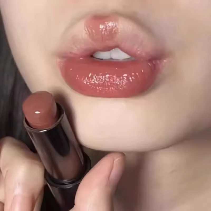 Low Saturation Mirror Finish Solid Lip Gloss Moisturizing Nude Lipstick Natural Lip Tint Russet Color Lip Makeup Cosmetics W251027