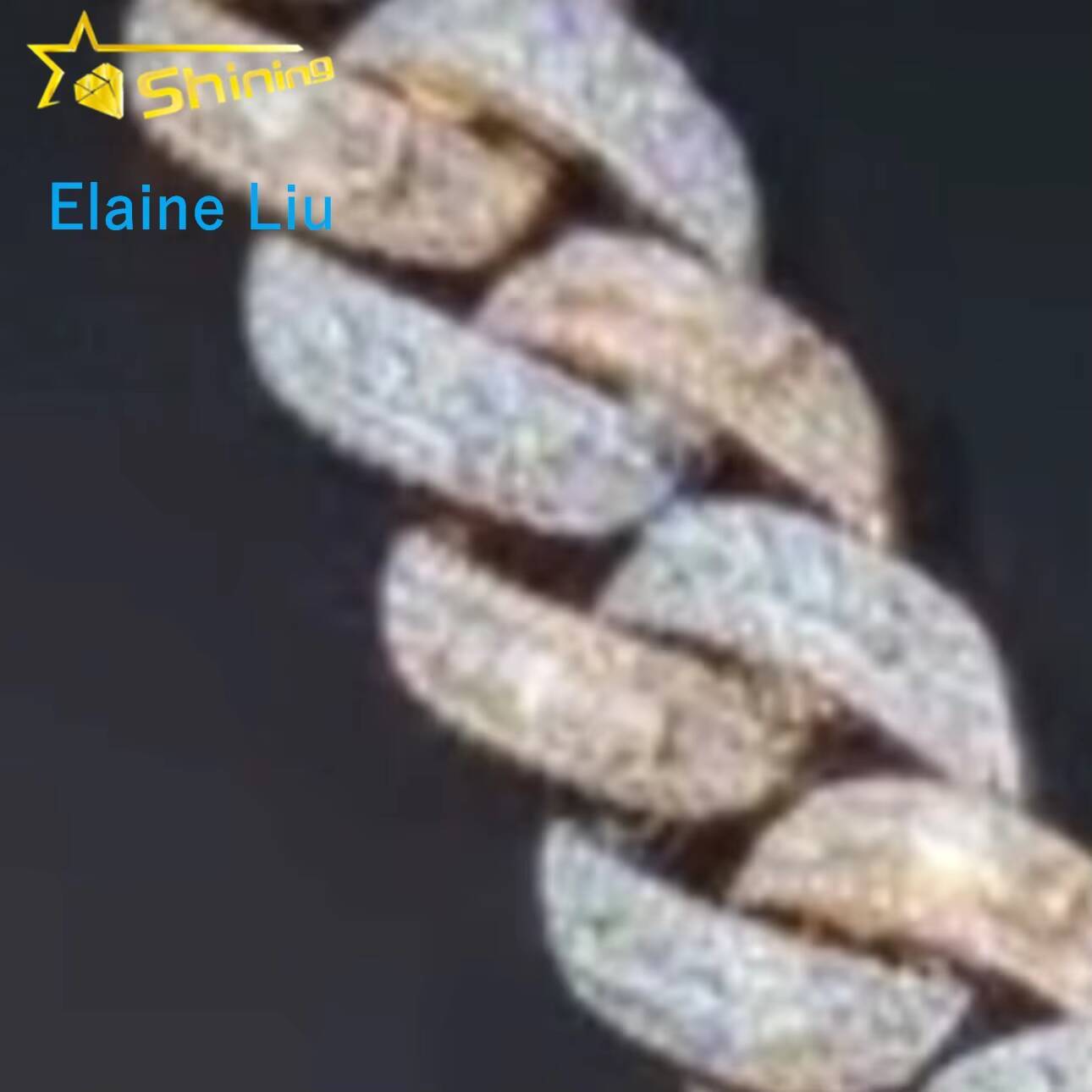 VVS Moissanite Pendant Moissanite Hip Hop Jewelry Sterling Silver 925 Diamond Custom Iced Out Pendant