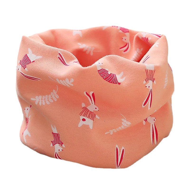 Spring Autumn Winter Baby Scarf for Boys Girls Infant Scarves Childrens Cotton Scarf Kids Warm O Ring Magic Neckerchief 251027