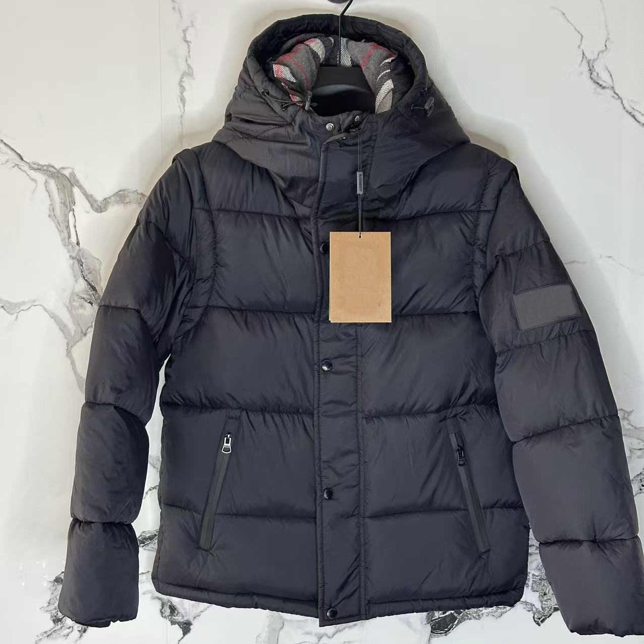 Mens Puffer Jacket Winter Womans Designer Jacket Fashion Hooded Padded Down Jacket Womens Windproof Warm Jacket